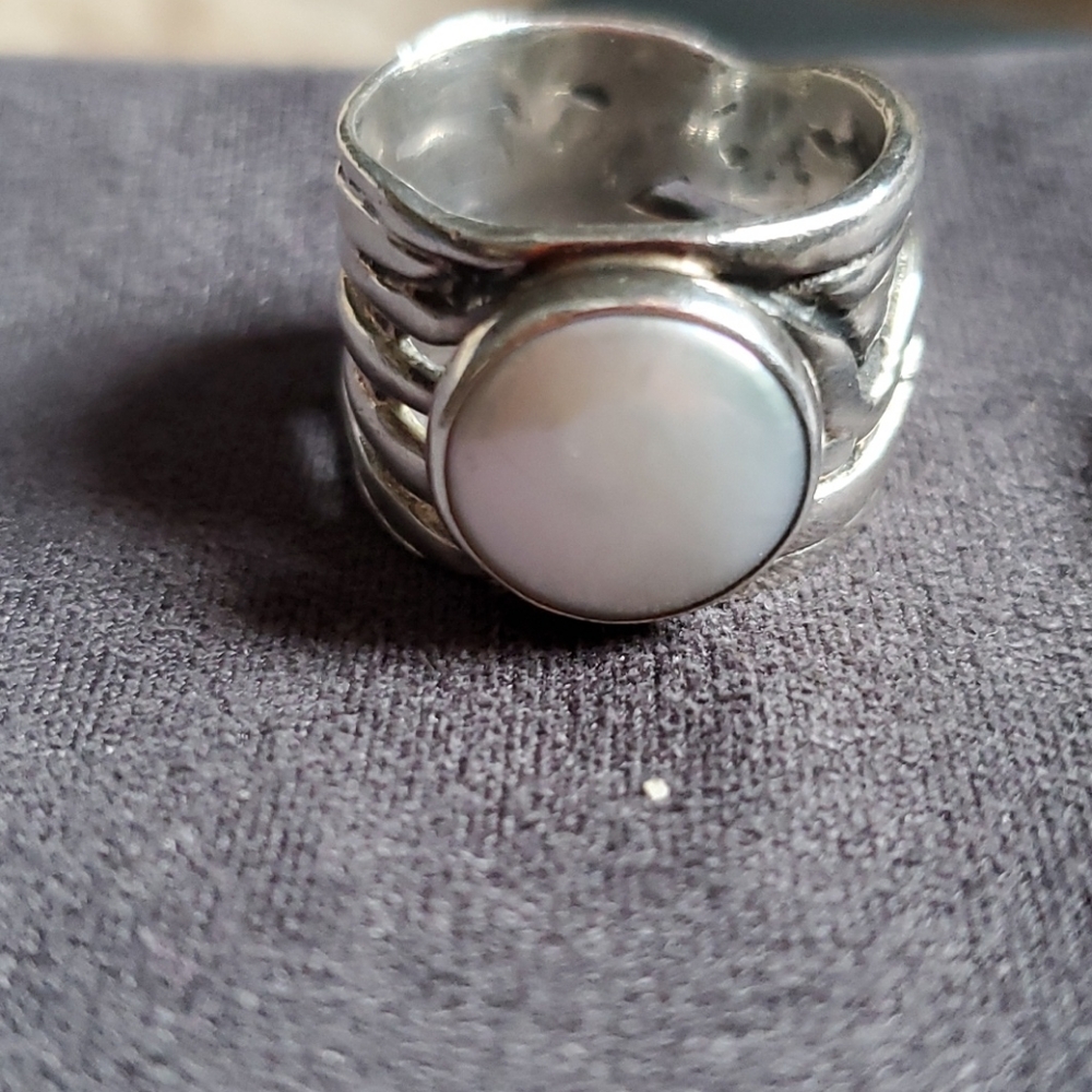 Vintage SILPADA  pearl ring